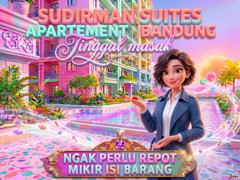 SEWA APARTEMENT SUDIRMAN SUITES, SUDIRMAN, BANDUNG KOTA.