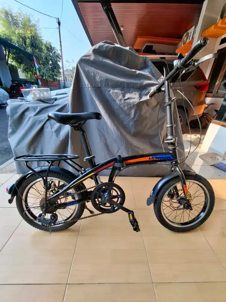 Sepeda Lipat Morison 8119 Hitam 16