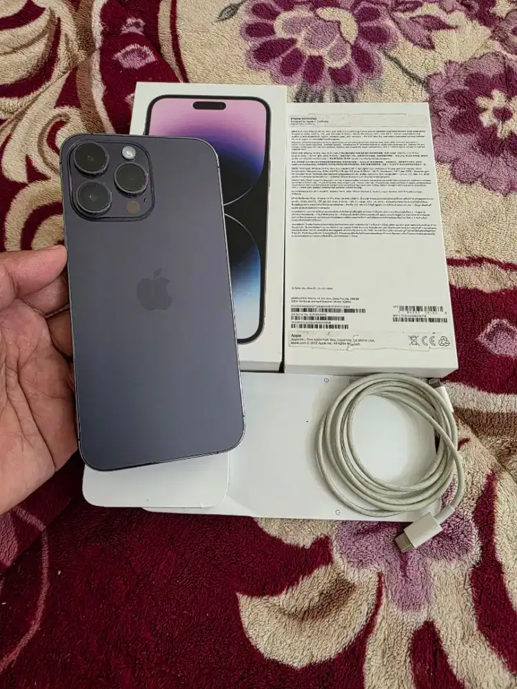 iphone 14 pro max 256gb rsmi bea cukai,imei trdaftar bea cukai,ful ori