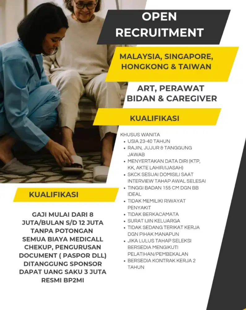 Lowongan kerja luar negeri resmi