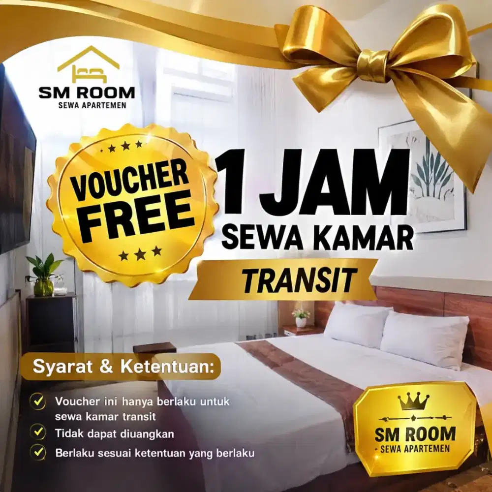 Voucher Free 1 Jam! Sewa Kamar Treepark