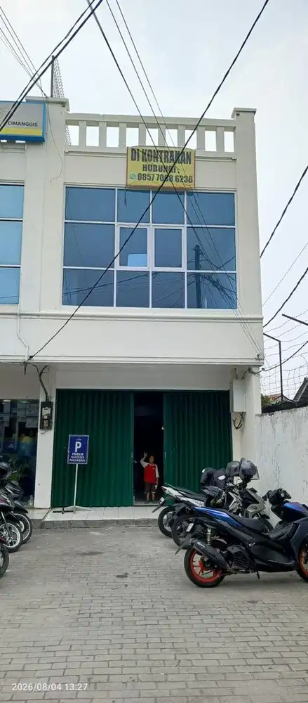 DISEWAKAN RUKO 2 LANTAI – LOKASI STRATEGIS PASAR CISALAK, DEPOK