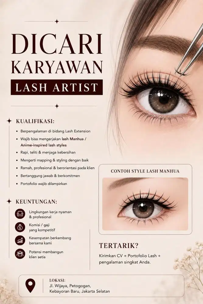 LOKER LASH DAN NAILS