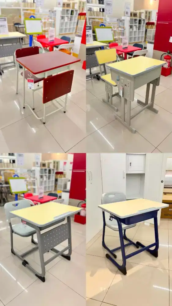 Meja sekolah set