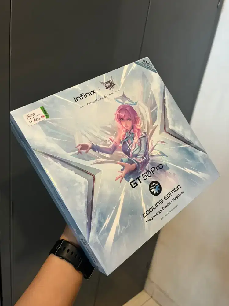 Infinix GT 50 Pro 5G Gift Box 12/512 Promo Murah + Bonus Cooling Fan