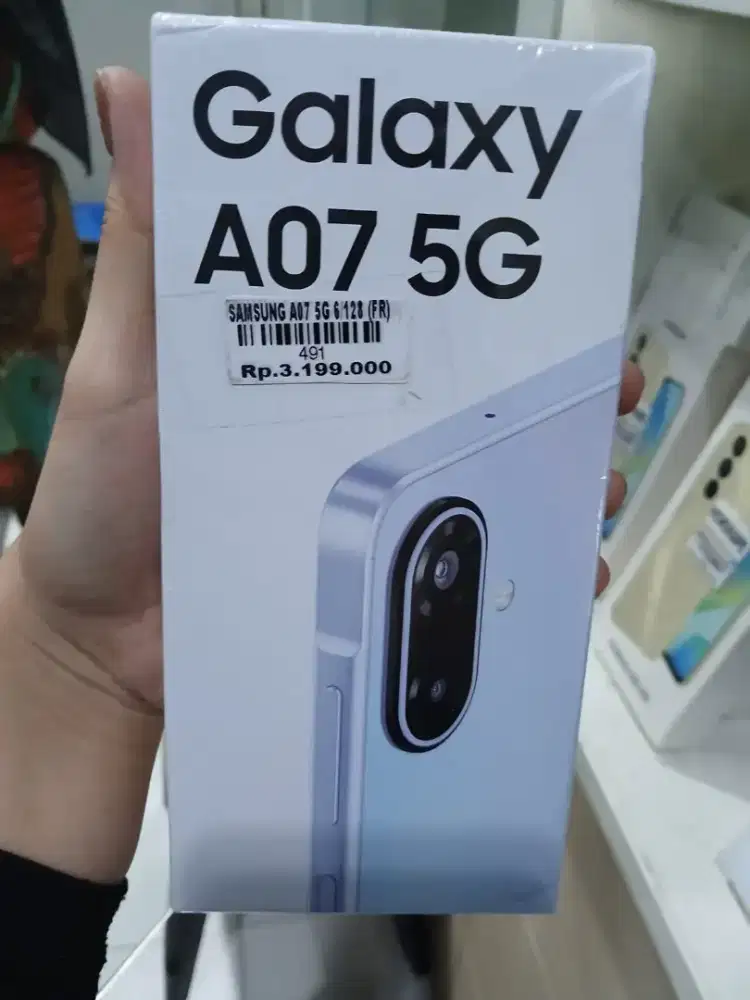 Ready samsung A07 5G 6/128 garansi resmi 1tahun atlantis dahsyat