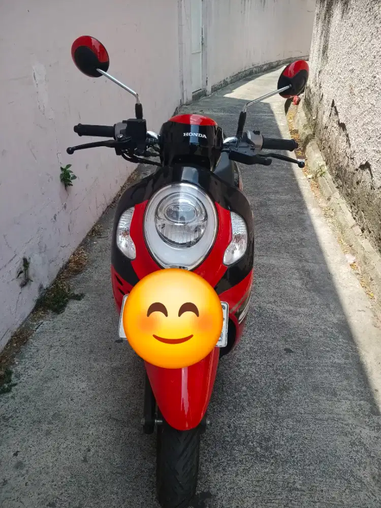 Di jual motor scopy second rasa baru