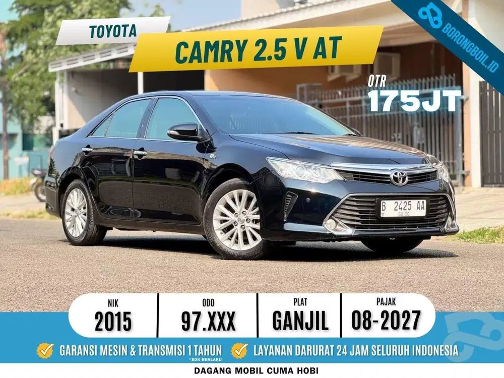 [PAJAK PANJANG] Camry 2.5 V AT 2015 | Teana | Accord | Mazda 6 | K5