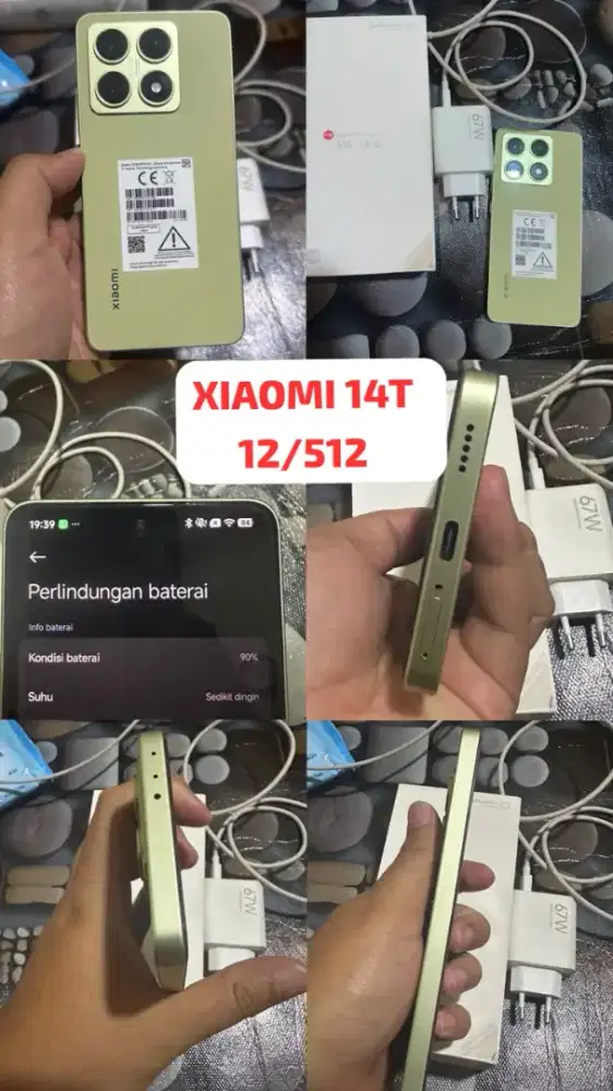 Xiaomi 14t 12/512 green