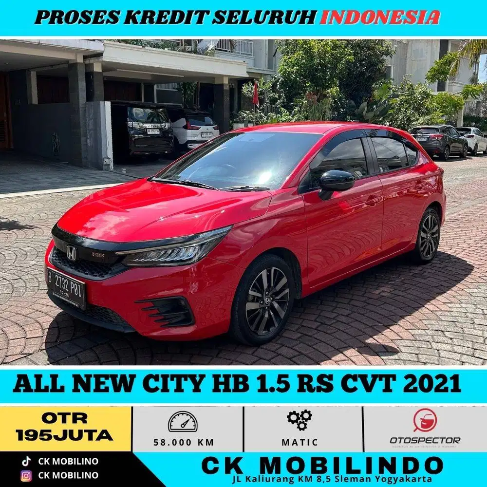 ALL NEW CITY HB 1.5 RS CVT 2021
