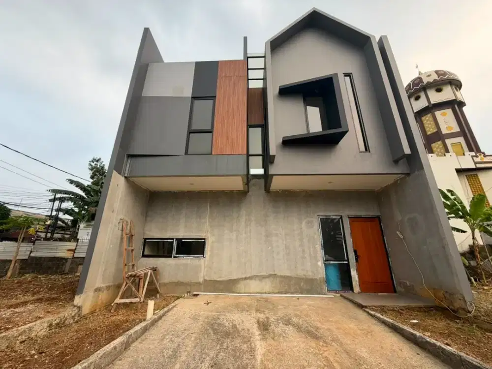 Rumah Suria residence 0 KM dari pintu tol sawangan.5 juta allin ,siap huni