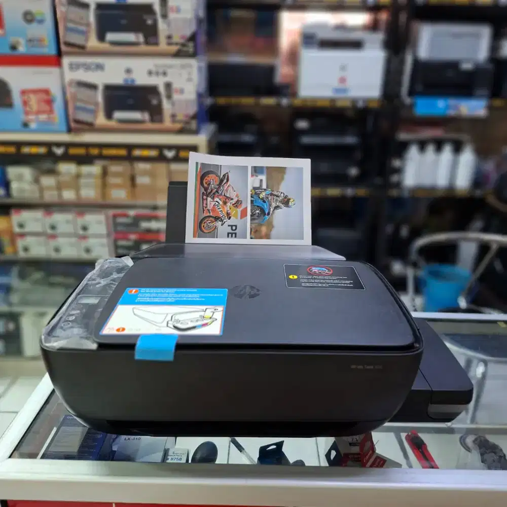 Printer HP ink tank 315 print scan copy bergaransi