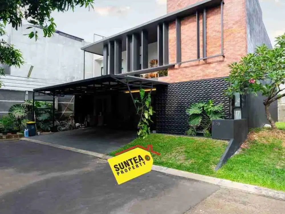 Rumah cluster Bintaro jaya bagus kolam renang kerennn harga terbaik cluster premium