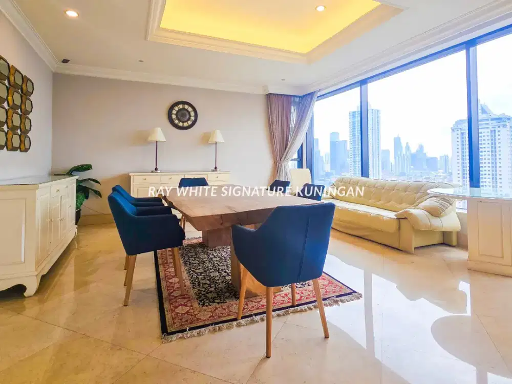 Apartemen Sailendra Mega Kuningan 4BR Furnished