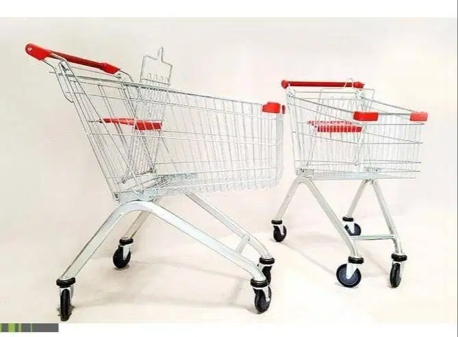 TROLLY BELANJA DORONG KAPASITAS 60 LITER HARGA TERJANGKAU SIAP KIRIM