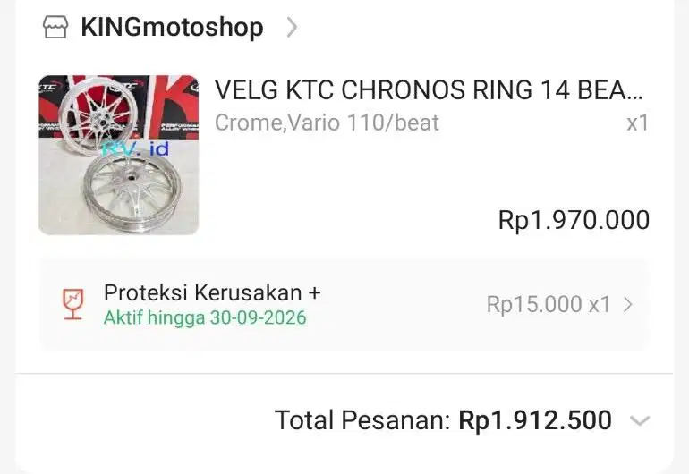 Velg ktc chronos Ring 14