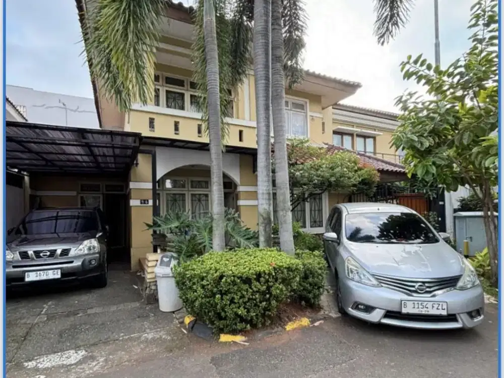 dijual rumah lingkungan asri dan nyaman siap huni shm siap huni di puri bintaro sektor 9