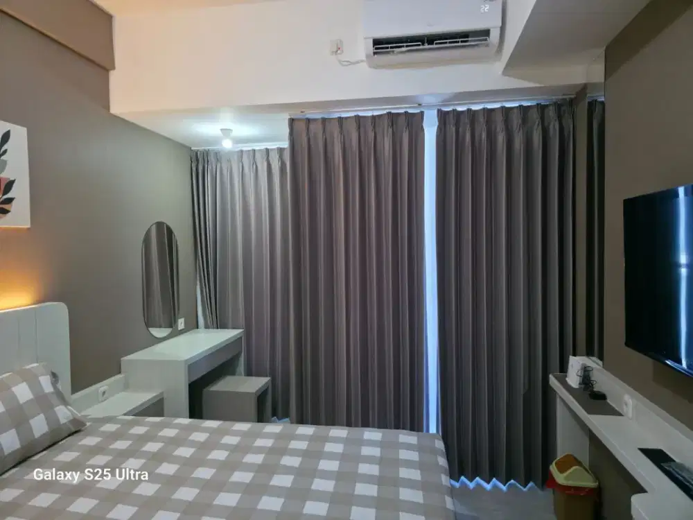 Apartemen bella studio full furnish elektronik pakuwon city Tipe studio