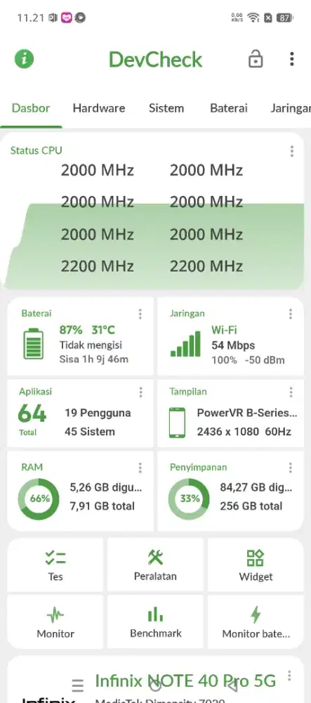 Saya mau jual hp infinix note 40 pro 5g