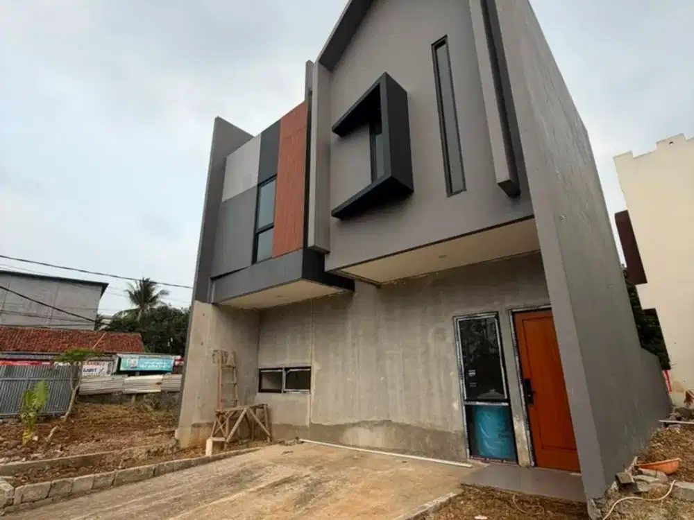 Rumah Suria residence 0 KM dari pintu tol sawangan.5 juta allin ,siap huni