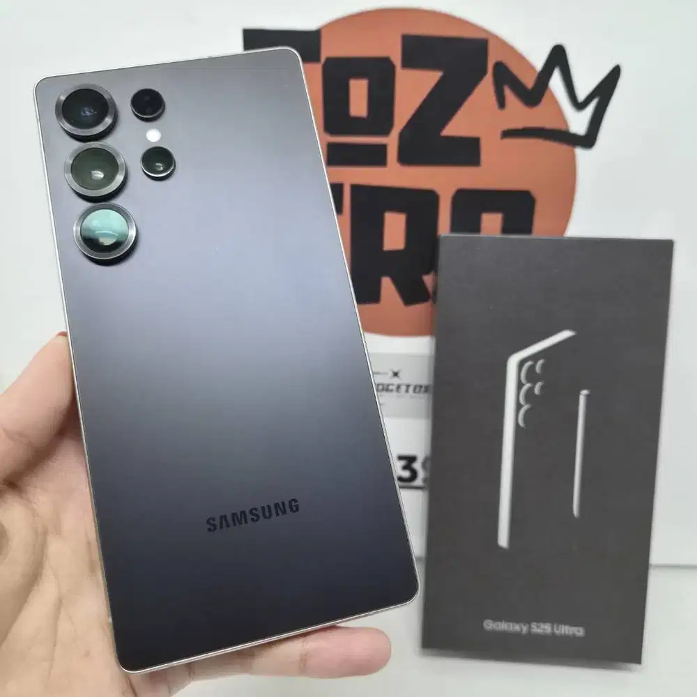 Samsung S25 Ultra Titanium Black 12/512GB FULLSET Mulus No Minus Ex Se