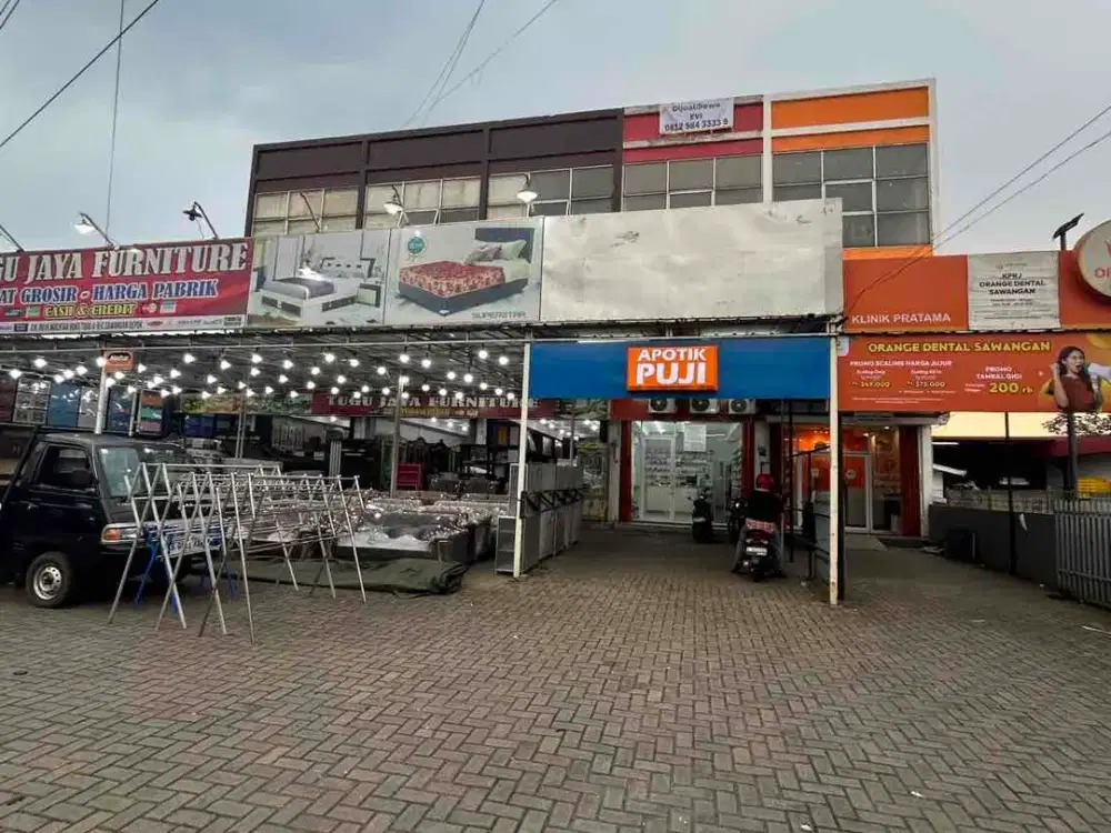 Dijual/sewa Ruko 3,5 lantai murah parkir luas di Pertigaan Tugu Sawangan Depok