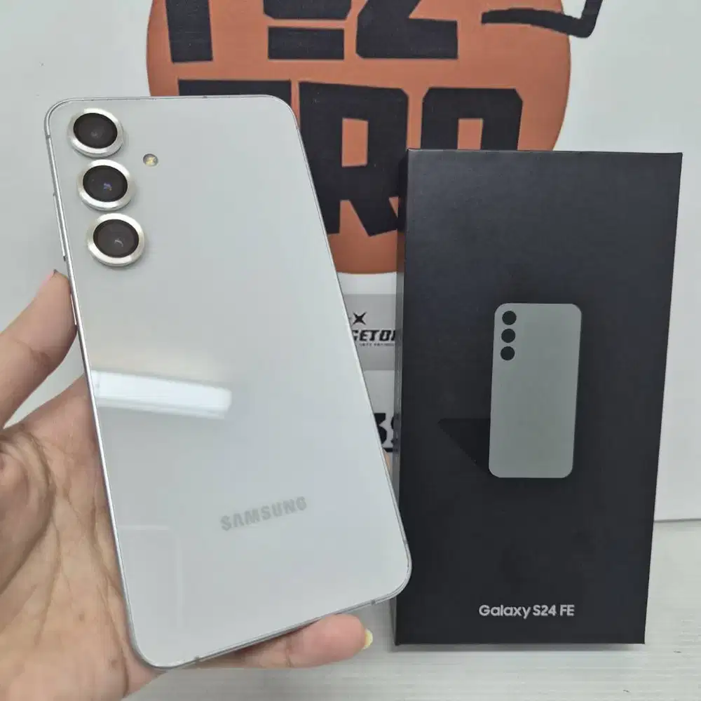 Samsung S24 FE 8/256GB Mulus Fullset Like NEW EX SEIN