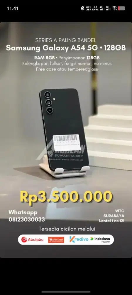 Samsung A54 8/128