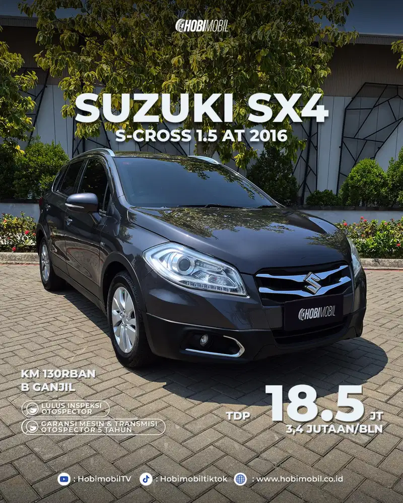 Garansi mesin transmisi 5th Suzuki Scross at 2016