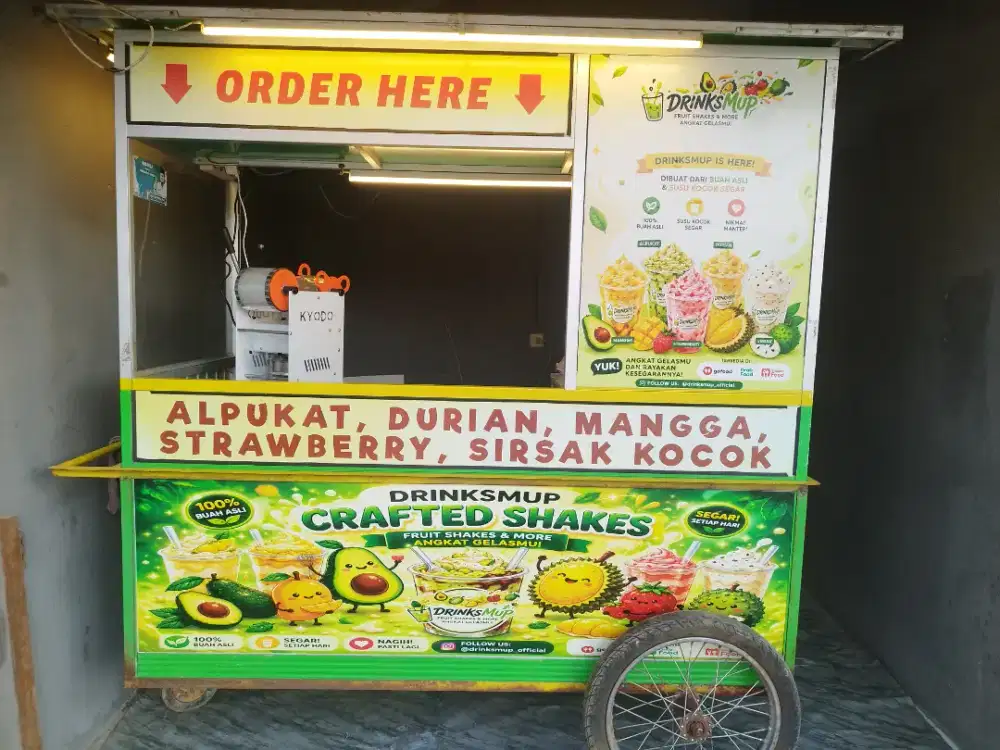 Gerobak buat jualan
