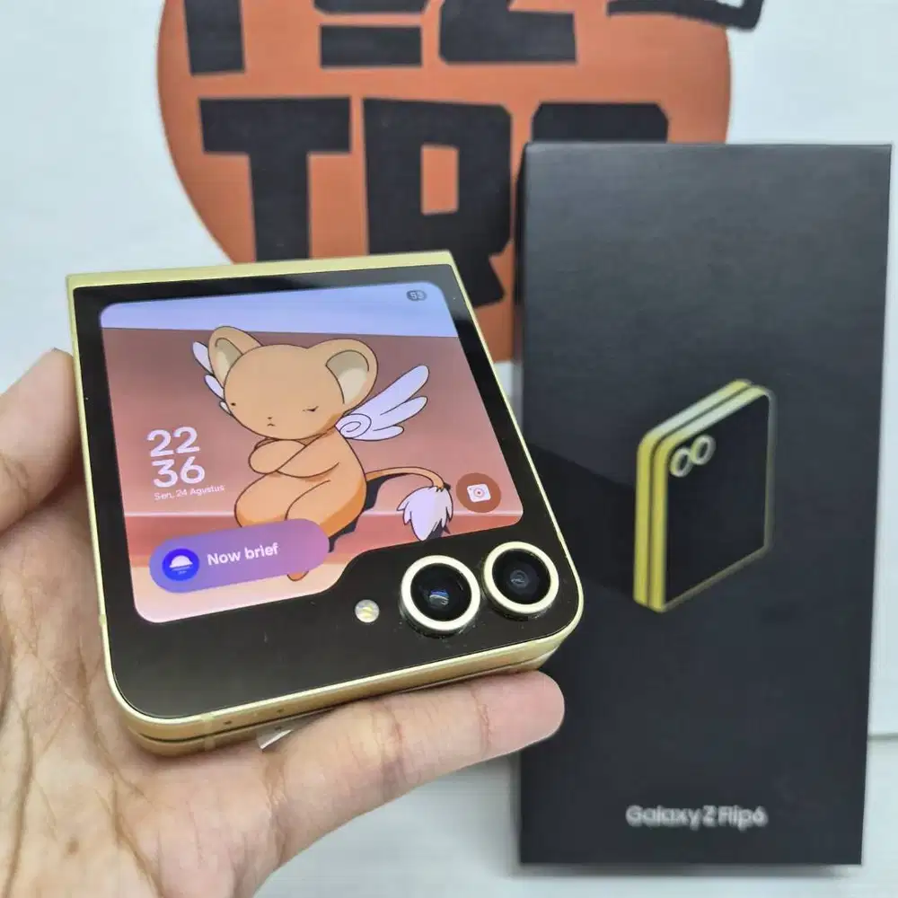 Samsung Galaxy Z Flip 6 12/512GB Yellow Mulus No Minus EX SEIN