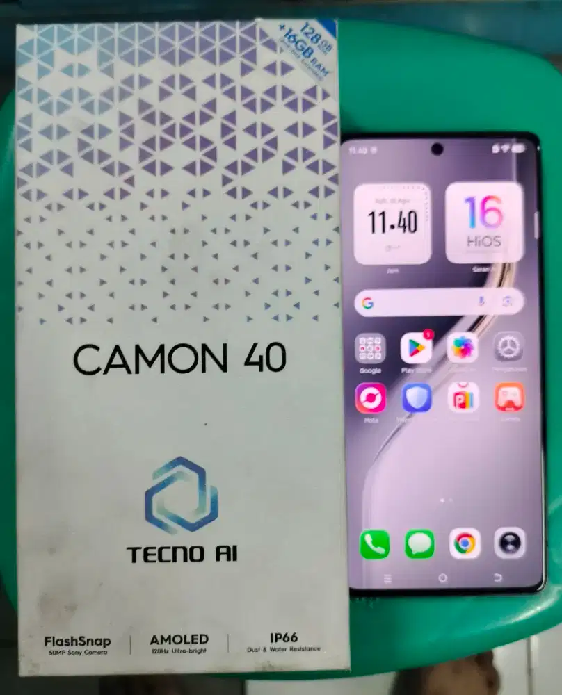 TECNO CAMON 40 8+8/128Gb HP+DUS AJA
