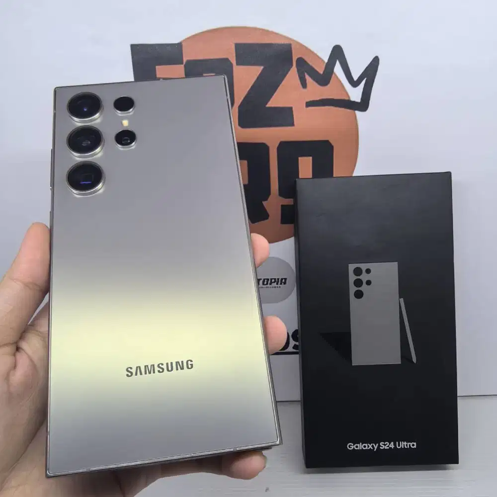 Samsung S24 Ultra 12/256GB Grey FULLSET EX SEIN NO MINUS