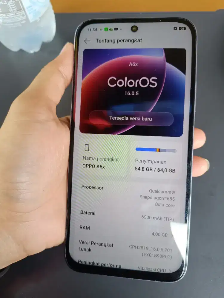 Oppo A6x 4/64 purple