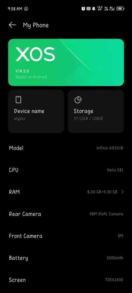 Infinix hot 50i