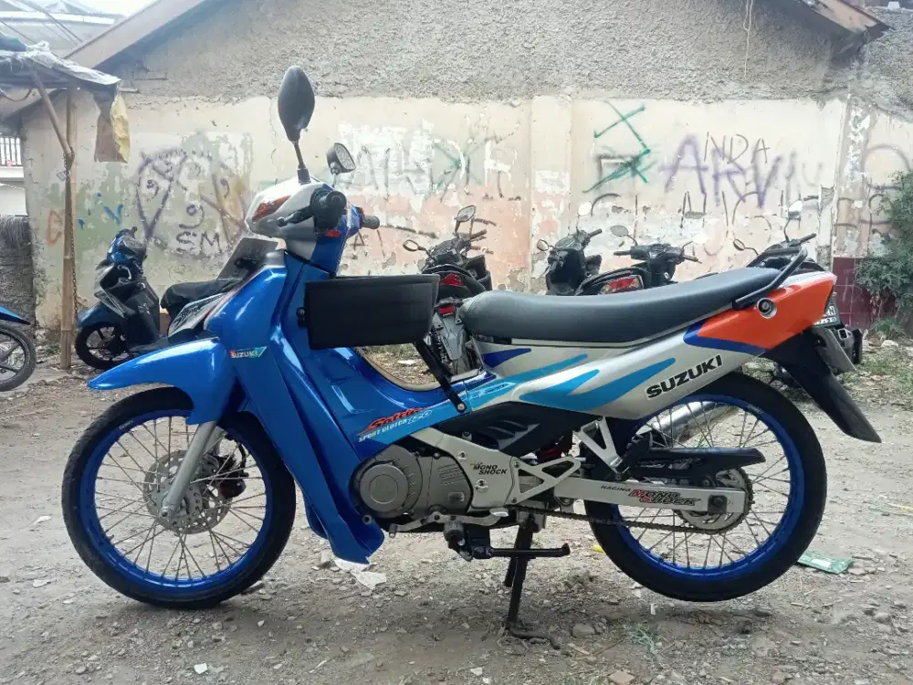 Satria ru lumba 2001 pajak panjang