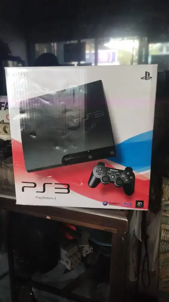 Jual PS 3 slim hardist 500 GB...Baru...full game
