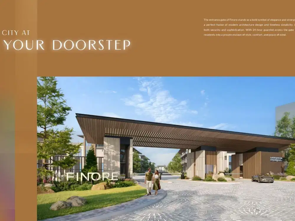 Dijual Rumah Finore 3 LT Kawasan Scientia Garden Summarecon Serpong Di Gading Serpong Lokasi Strategis