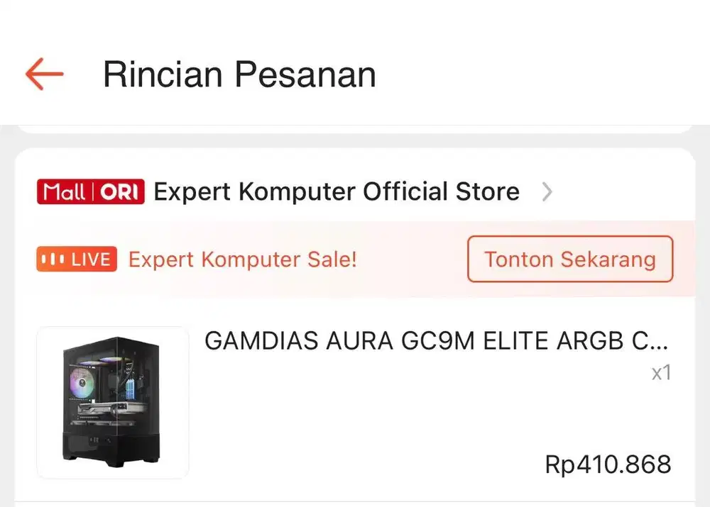 GAMDIAS AURA GC9M ELITE ARGB Case + 3 FAN ARGB - Black