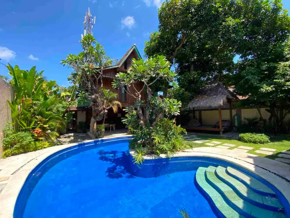 villa beachside luas Sanur bali