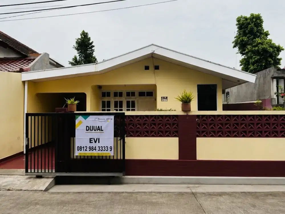 Dijual Rumah luas di Komplek BBD Mekarsari Cimanggis Depok