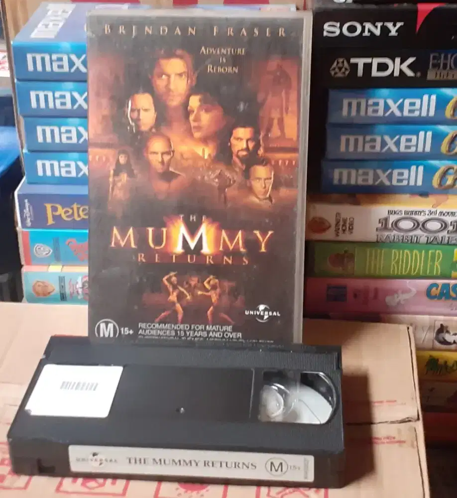 Cassette Video VHS Film THE MUMMY - RETURNS