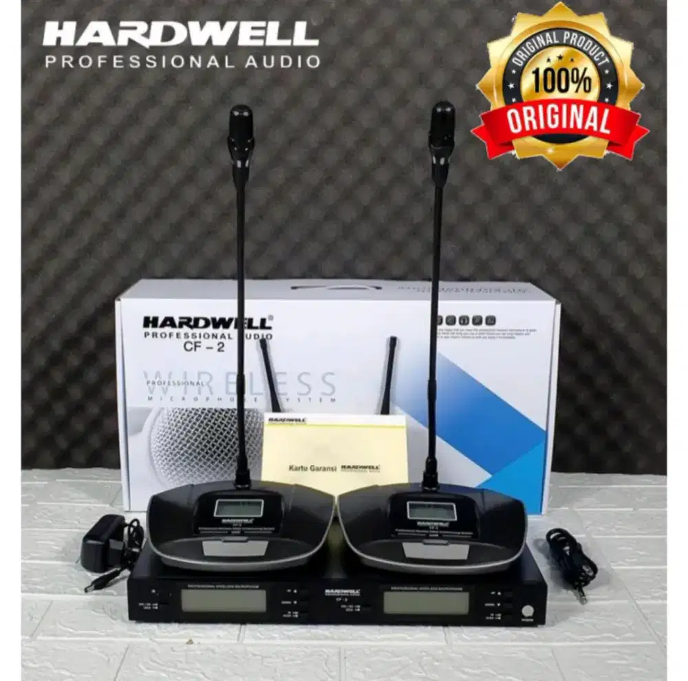Mic meja wireless condensor Hardwell cf2 Original