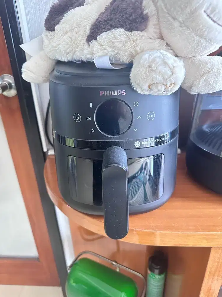 Air fryer philips 3.2 liter second like new fullset