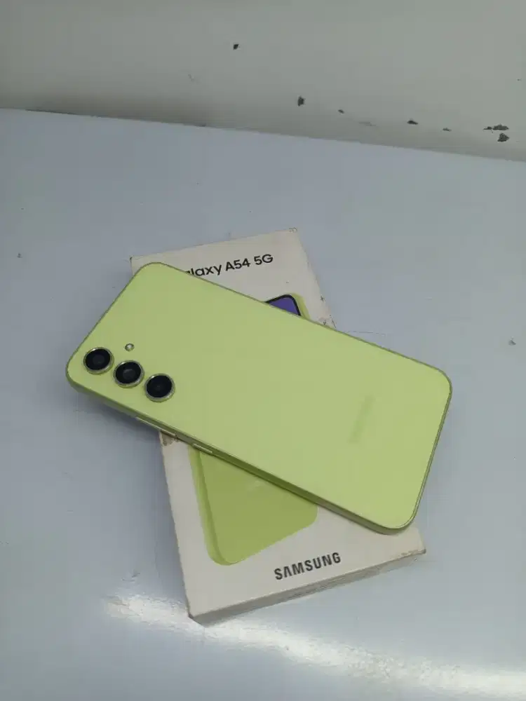 Jual second samsung A54 5G 8/128 Fullset