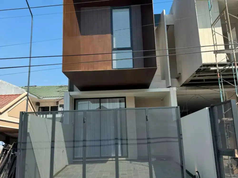 Dijual New Rumah 2lt dekat Dharmahusada Full Interior Elektronik Mewah