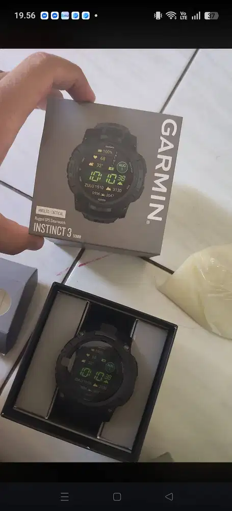 Garmin instinct 3 tachtical 50mm amoled