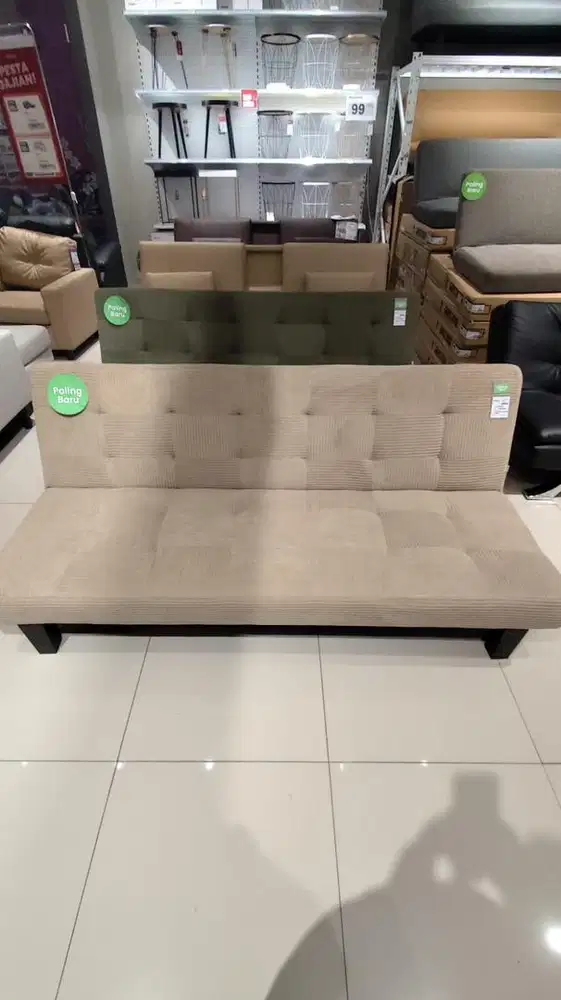 Sofabed Bludru Baru
