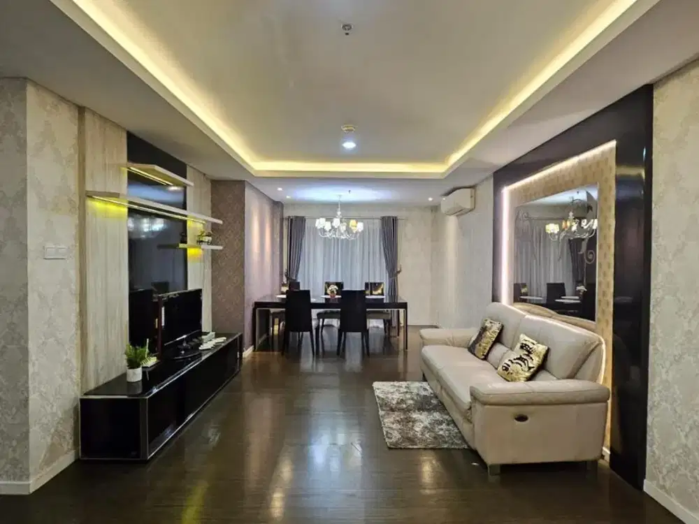 Disewakan Penthouse Full Furnished Super Mewah Dan Langka Type 3BR 148m2 Green Bay Pluit Greenbay View Laut