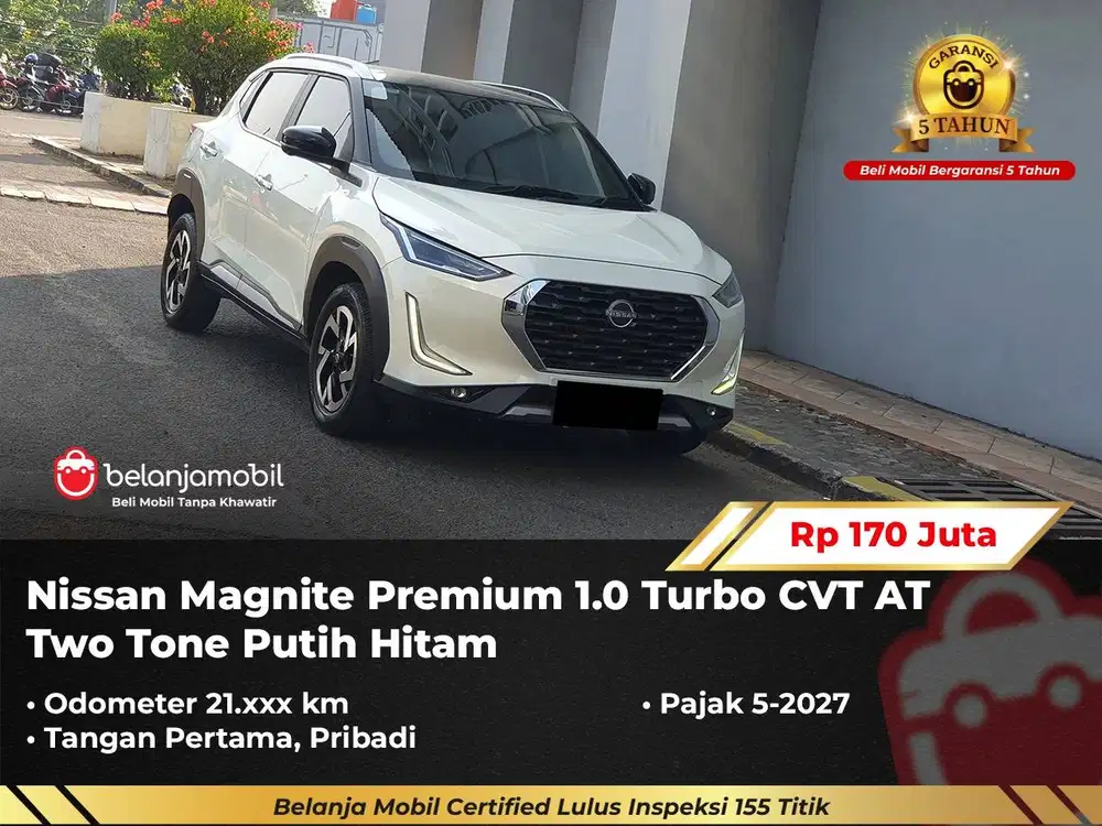 [ GARANSI 5TH ] Nissan Magnite Premium 1.0 Turbo Two Tone AT 2023/2024